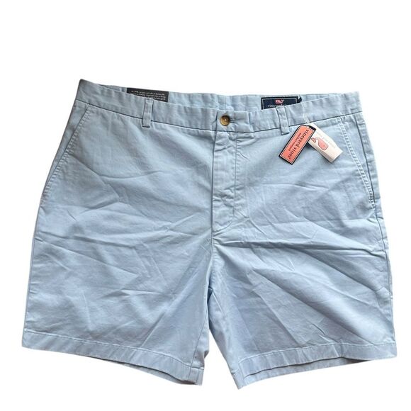 NWT Vineyard Vines men 40 W Blue Flat Front classic fit 7” breaker shorts - Picture 5 of 5